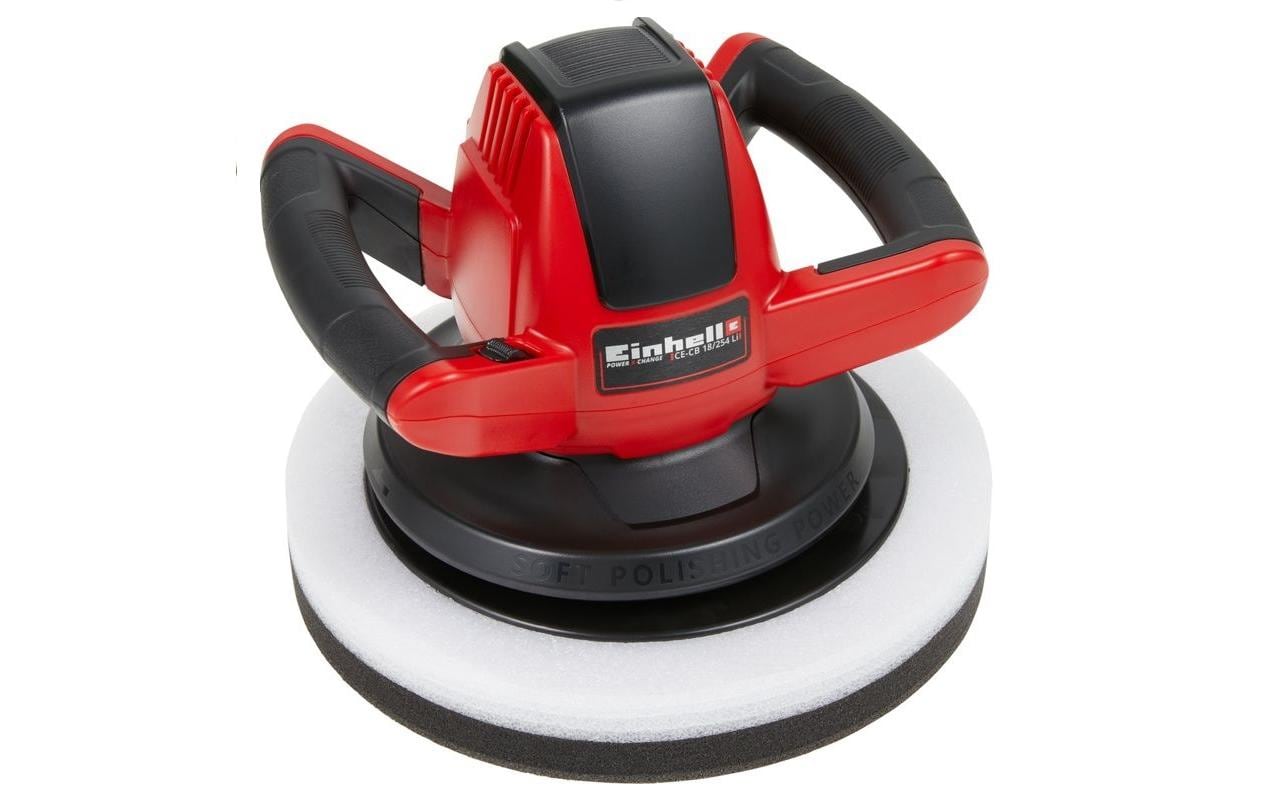 Einhell Akku-Autopoliermaschine Kit – Akkubetrieb – Ø 254 mm – mit Akku & Ladegerät