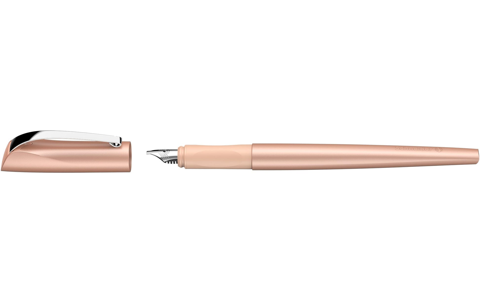 Schneider AG Schneider Callissima Kalligrafie – Bandzug 1,8 mm – für Rechts- & Linkshänder – Aprikose – Patronen