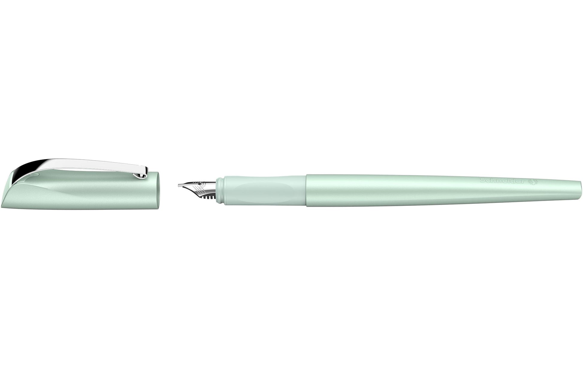 Schneider AG Schneider Callissima Kalligrafie – Bandzug 1,1 mm – für Rechts- & Linkshänder – Mint, Bermuda Blue – Patronen