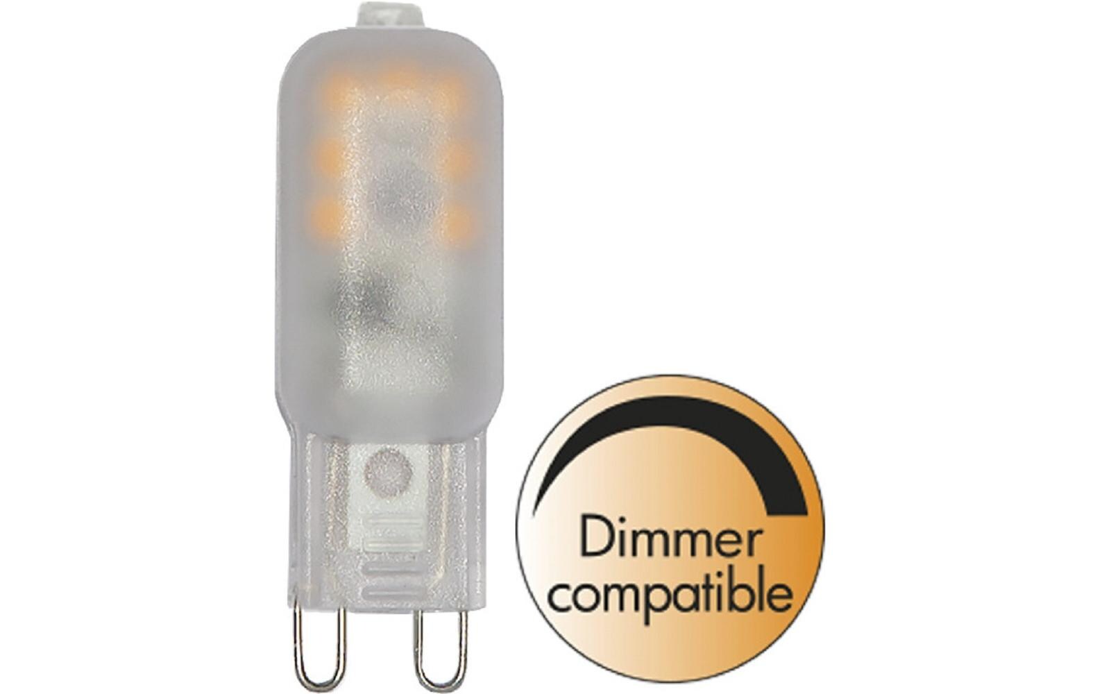 Star Trading Leuchtmittel G9 – 140 lm, 1,5 W, Warmweiss 2700 K, dimmbar – 1 Stk.