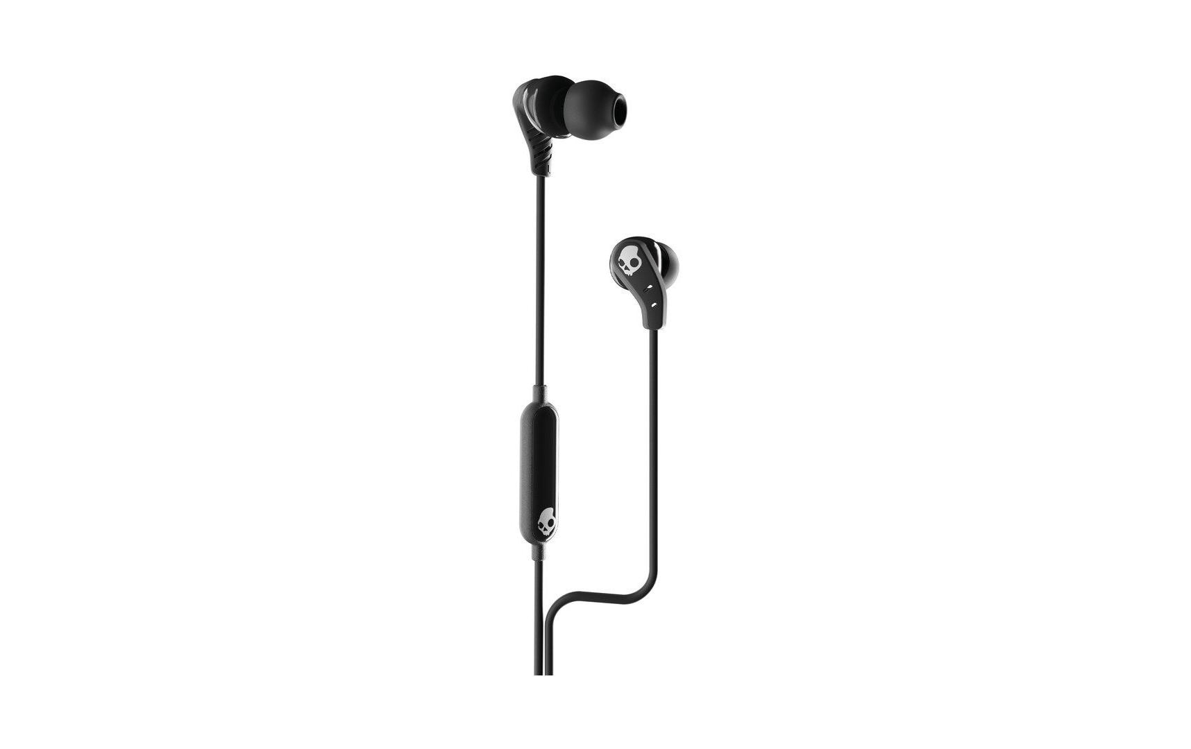 Skullcandy Set – In-Ear Headset – USB-C, mit Mikrofon, Inline-Fernbedienung, IPX4 – Schwarz