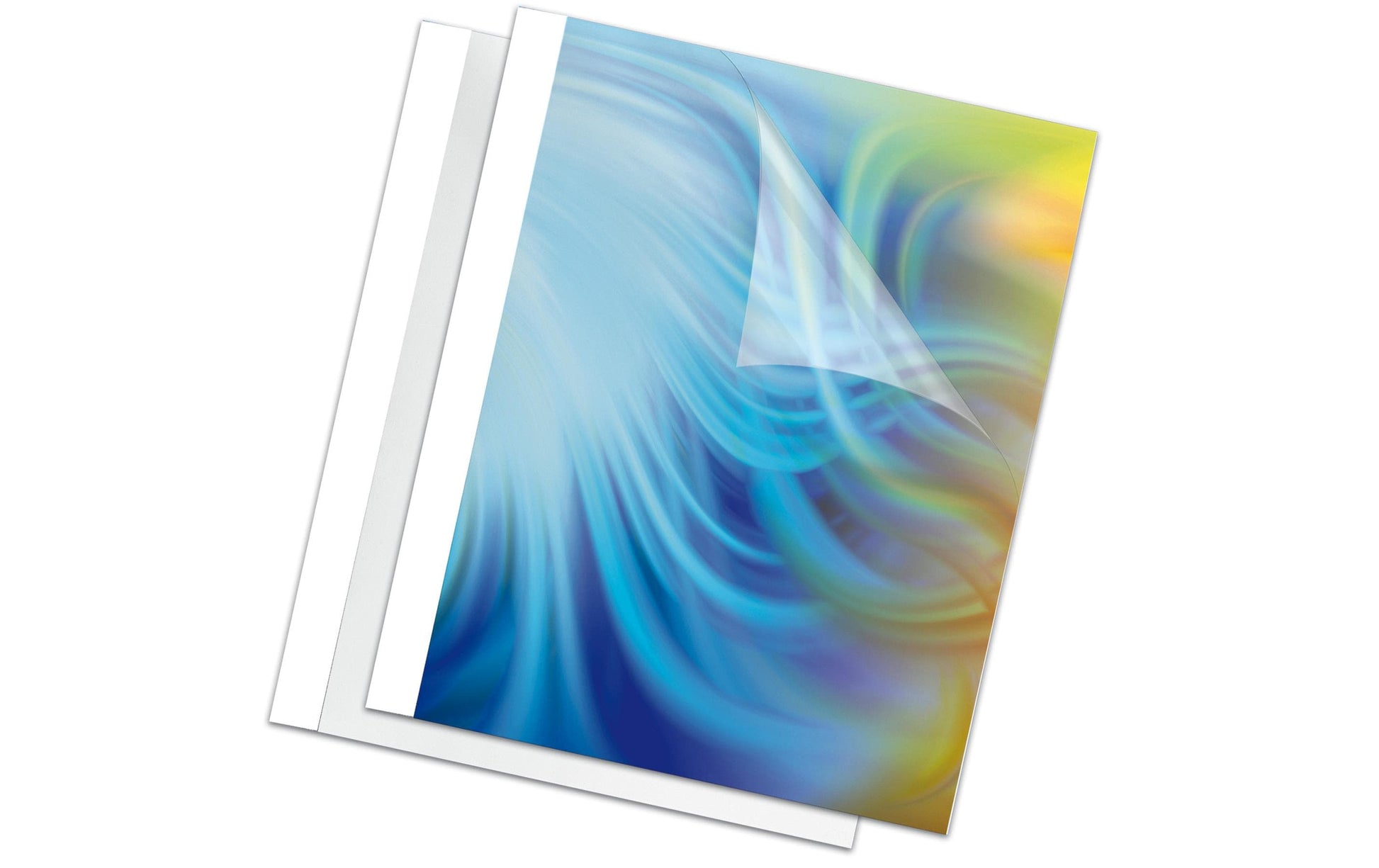 Fellowes Thermo-Bindemappen – Weiss, PVC – 100 Stk.