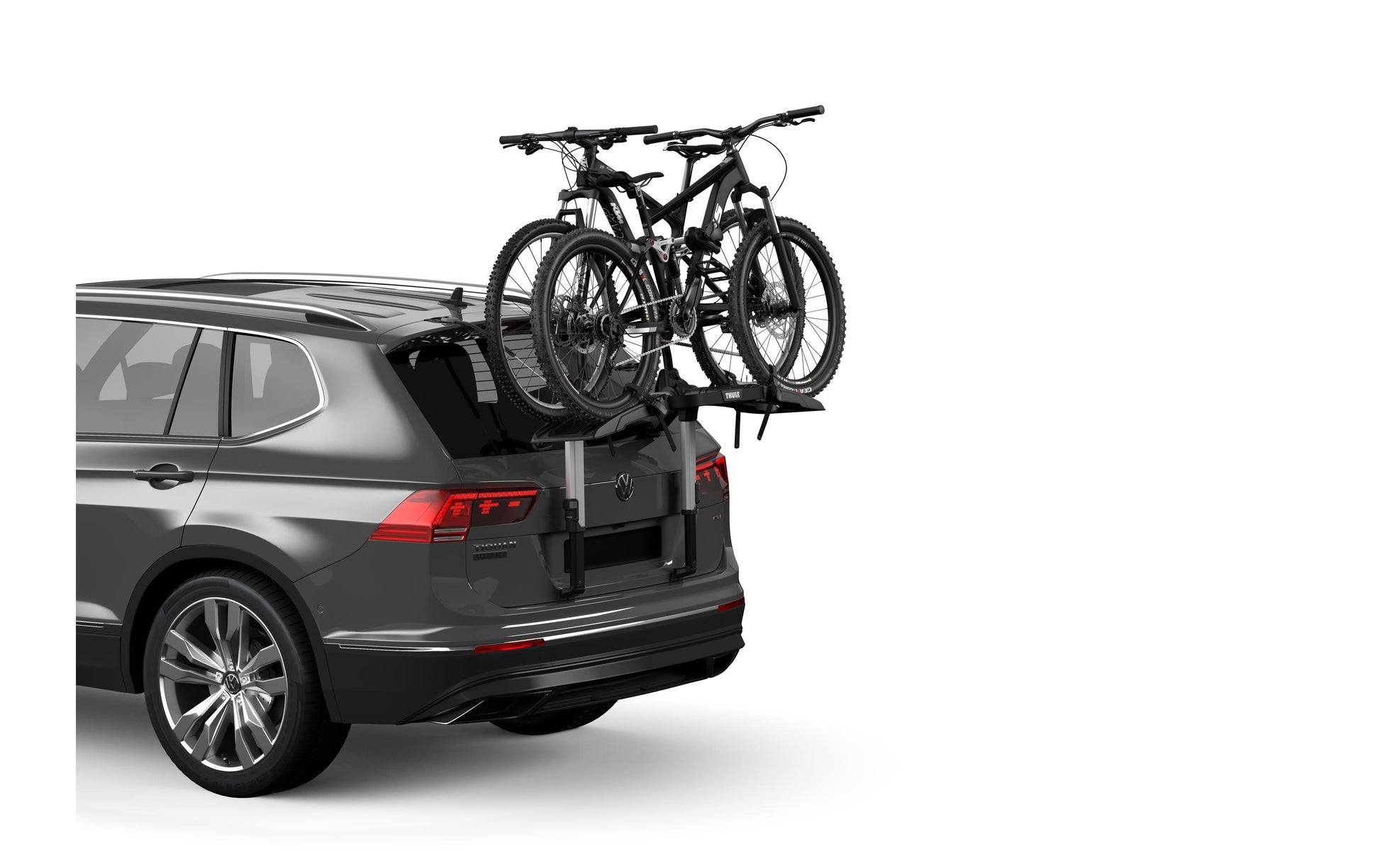 Thule Fahrradträger – für 2 Velos, Rahmen 22–80 mm – 120 × 59 × 127 cm – Aluminium – 1 Stk.