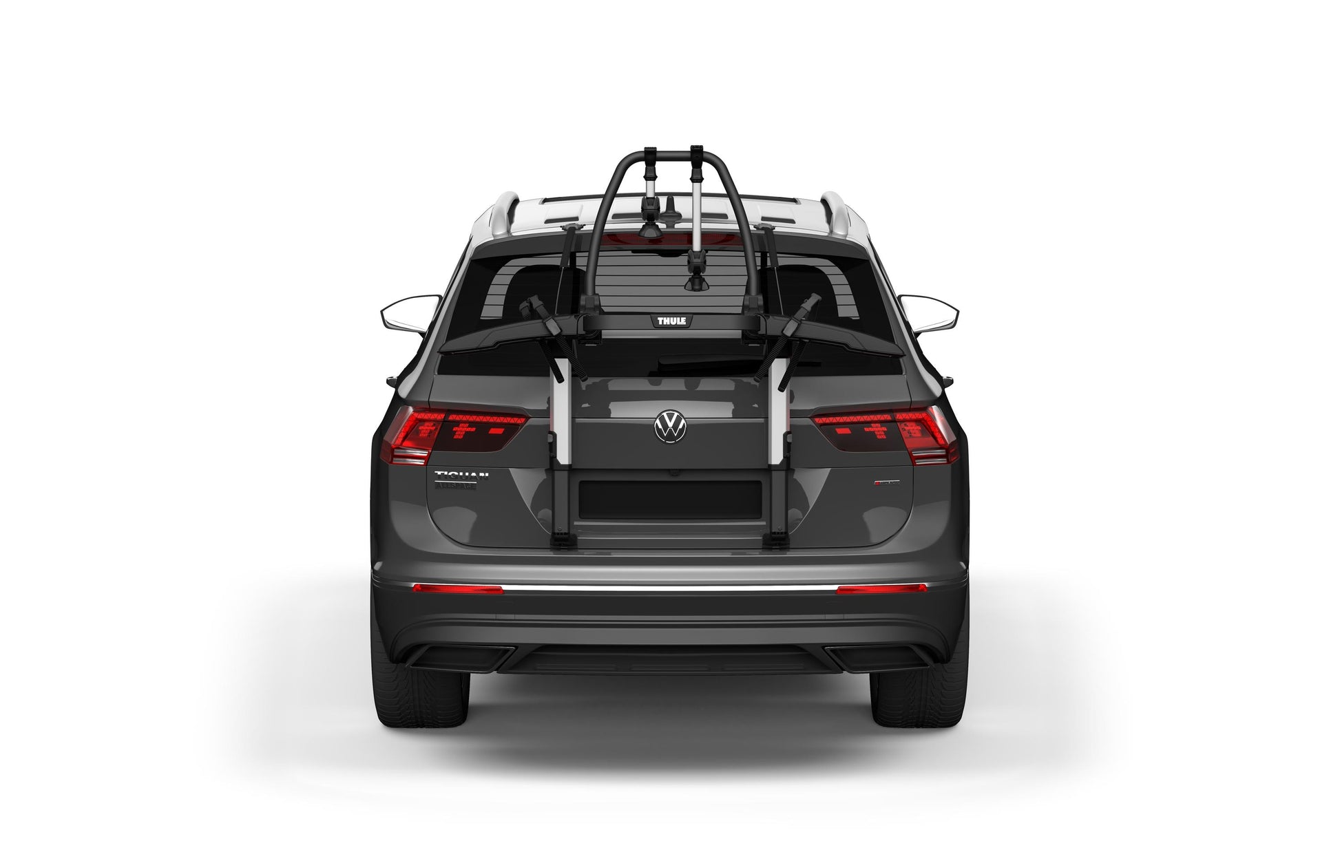 Thule Fahrradträger – für 2 Velos, Rahmen 22–80 mm – 120 × 59 × 127 cm – Aluminium – 1 Stk.