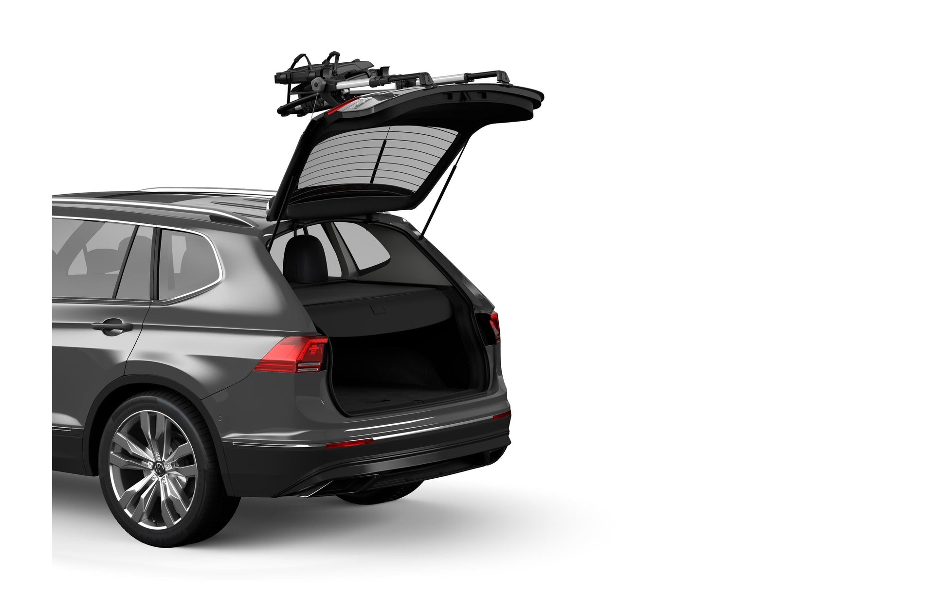 Thule Fahrradträger – für 2 Velos, Rahmen 22–80 mm – 120 × 59 × 127 cm – Aluminium – 1 Stk.