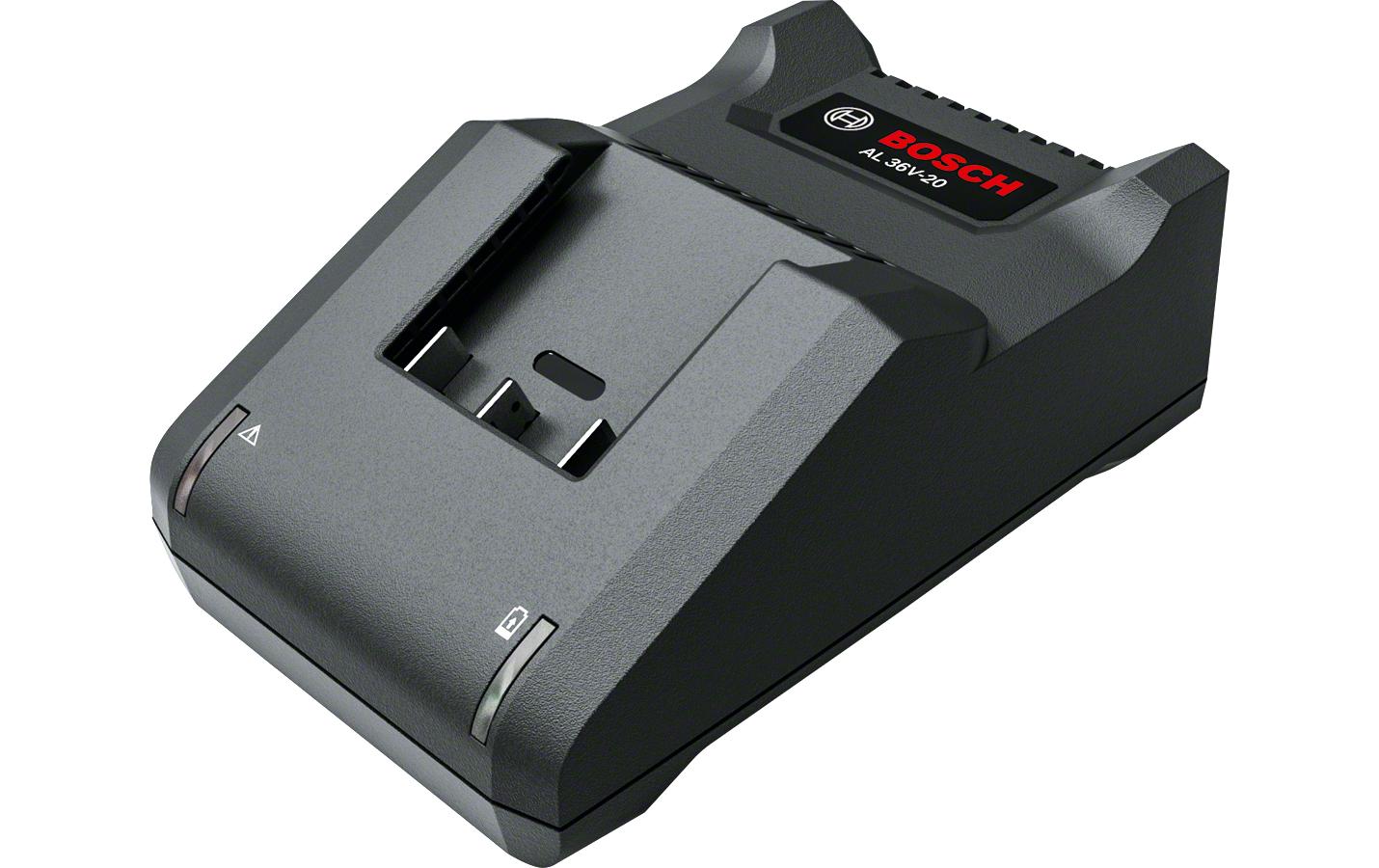 Bosch AL 3620 CV Ladegerät – 36 V, für Bosch POWER FOR ALL (Home & Garden), Schwarz