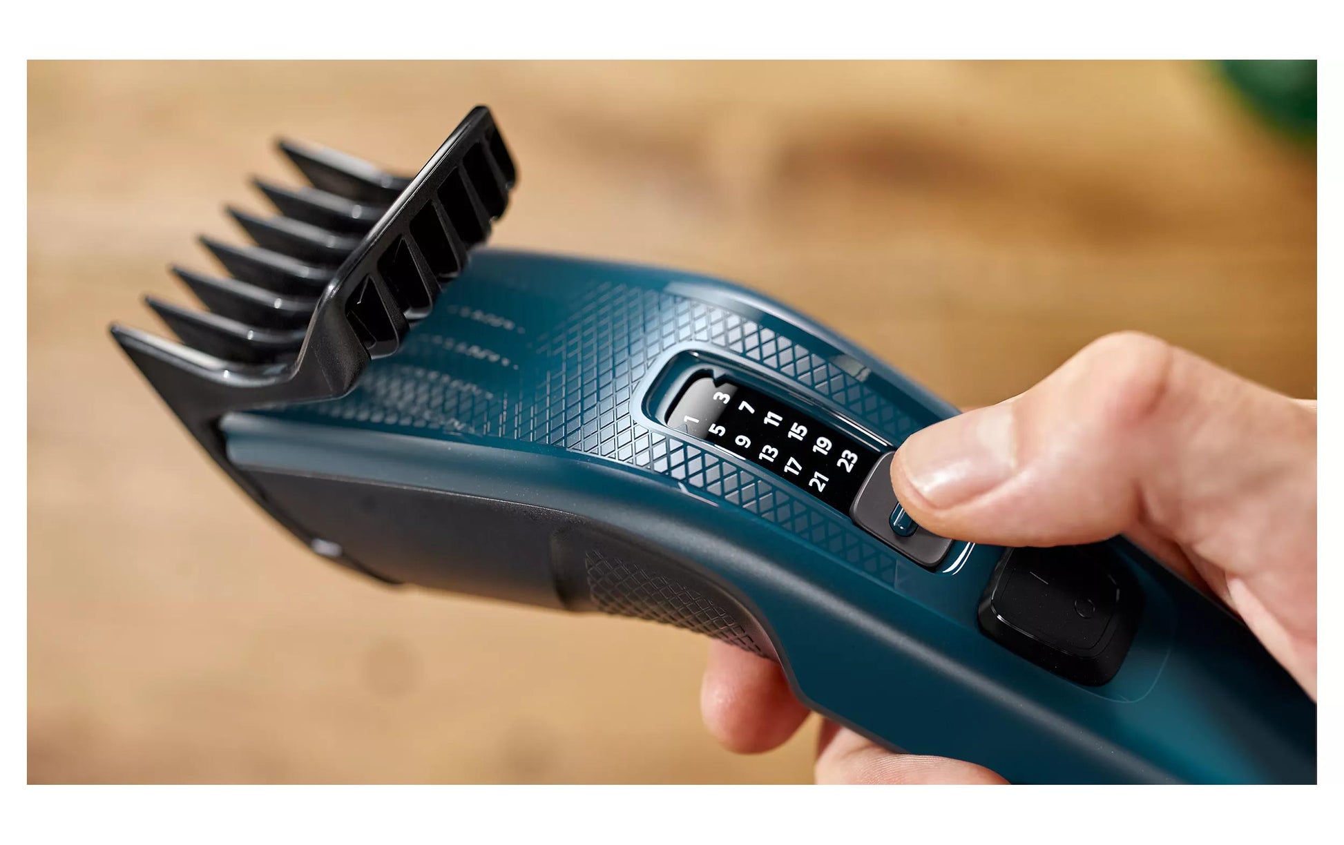 Philips Haarschneider Serie 3000 HC3505/15 – Netzbetrieb – 0,5–23 mm, 13 Stufen – Edelstahlmesser