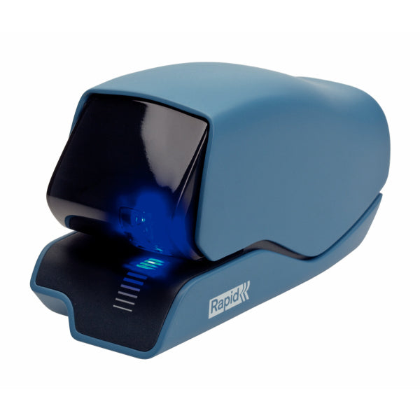 Esselte Supreme 5025e – Elektrischer Hefter, 25 Blatt, Blau