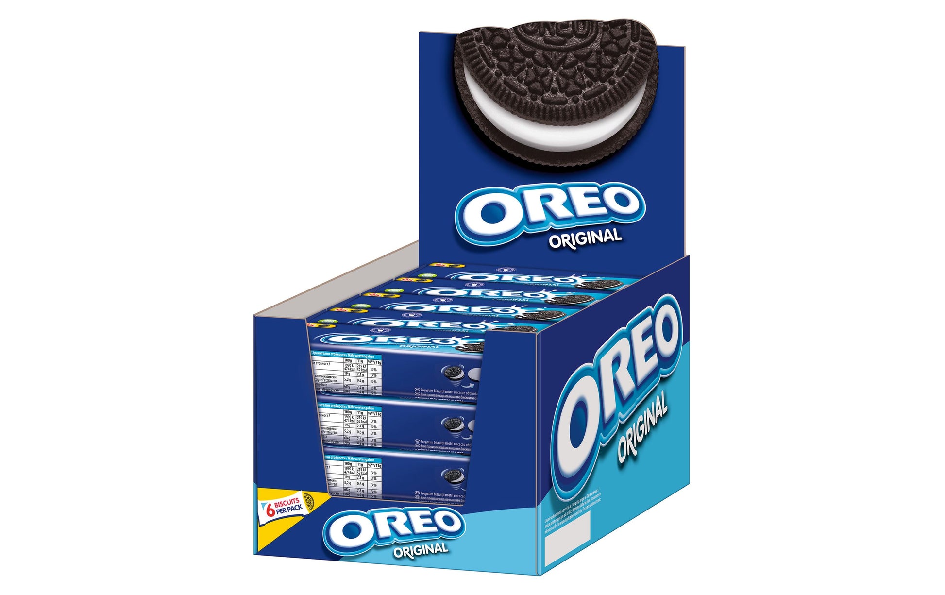 Oreo Pocket Guetzli – Original – 20 × 66 g