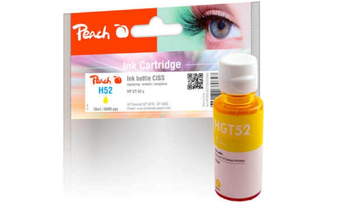 Peach Tinte – HP CT52, 70 ml, Gelb