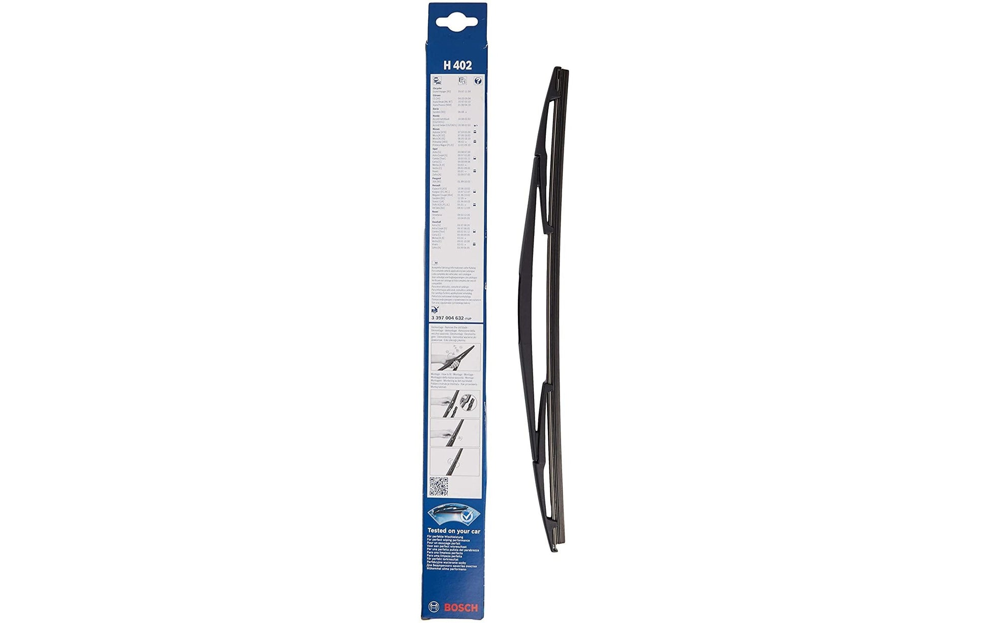 Bosch Scheibenwischerblatt – für Heck – 400 mm – 1 Stk.
