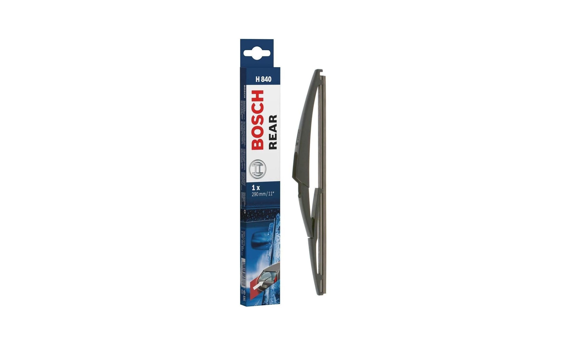 Bosch Scheibenwischerblatt – für Heck – 290 mm – 1 Stk. – Metallbügel-System