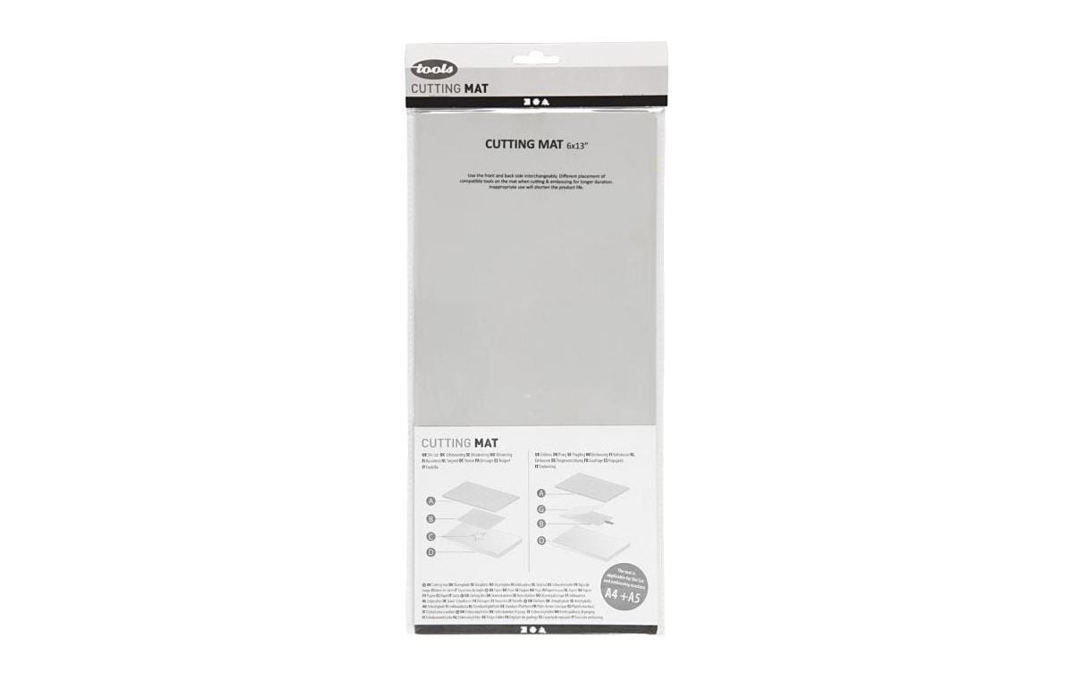 Creativ Company Schneidematte – 15 × 33 cm – weiss – für 11792