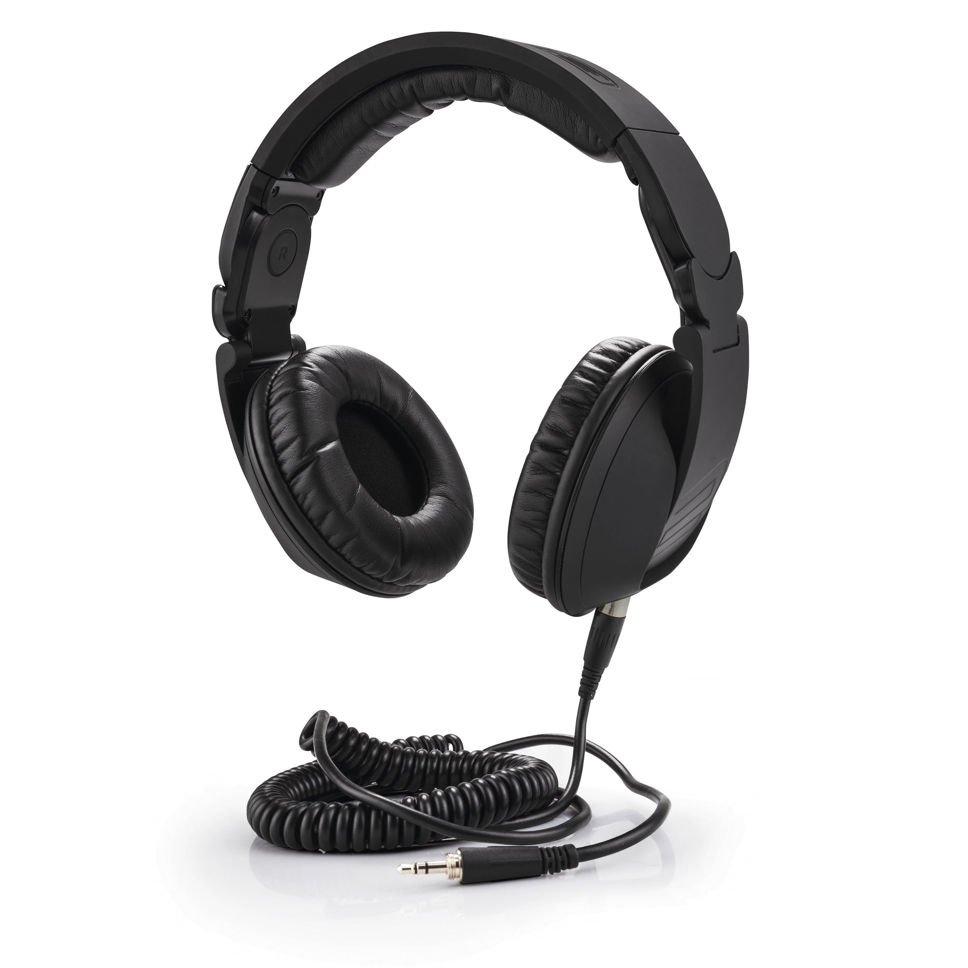 Reloop RHP-20 Knight – Over-Ear DJ-Kopfhörer – Kabelgebunden, geschlossen, 3 m, 3,5 mm/6,35 mm – Schwarz