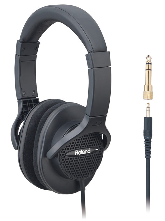 Roland RH-A7-BK – Over-Ear Studiokopfhörer – offen, 3,5 mm, 34 Ω – schwarz