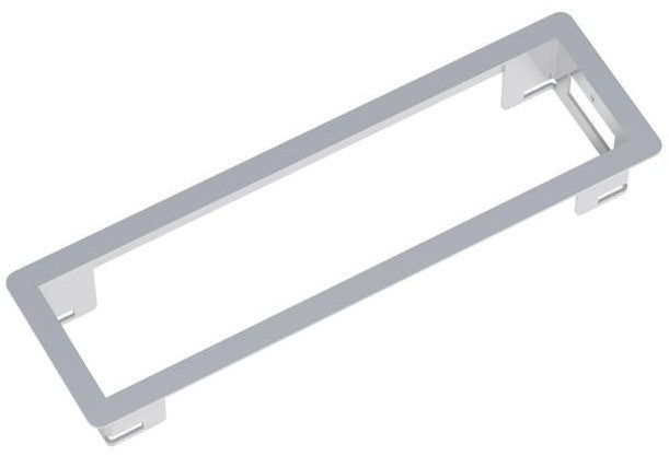 Bachmann POWER FRAME Small Steckdosenleiste – 3-fach, Edelstahl