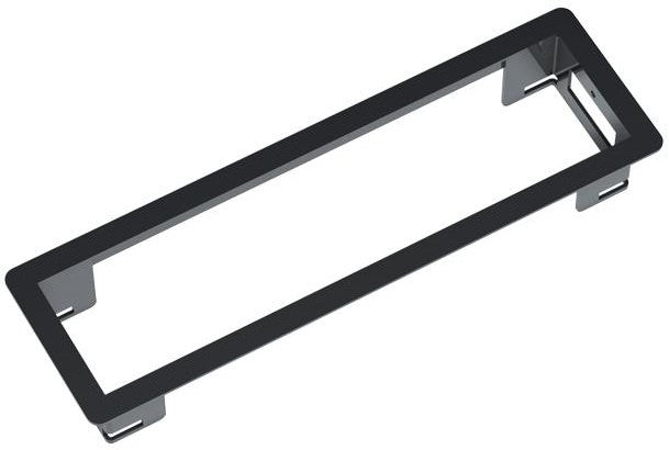 Bachmann POWER FRAME Einbausteckdosenleiste, 3×T13, Einbau, 241×73×36 mm – schwarz