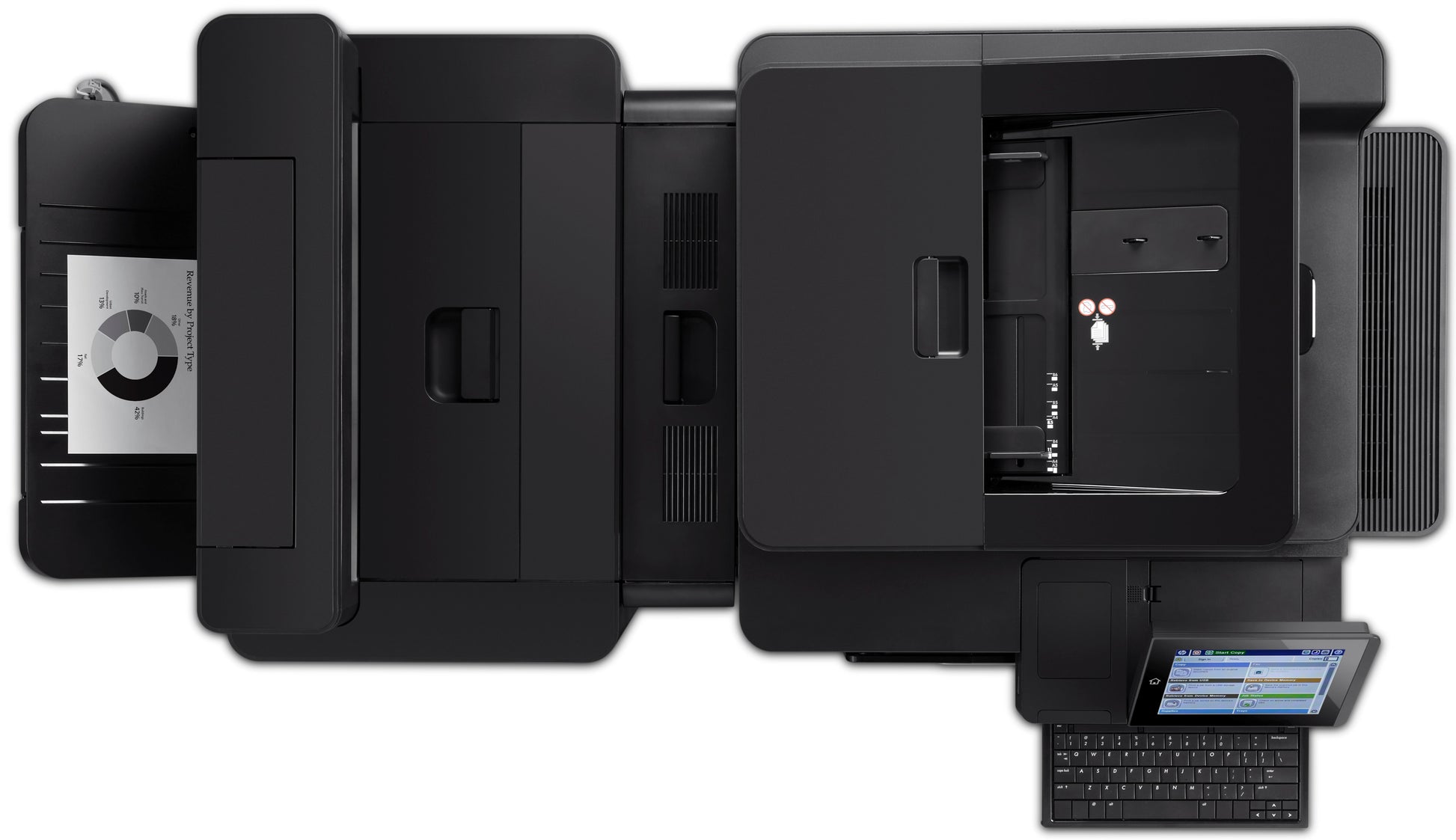 HP LASERJET EP MFP FLOW M830Z 55PM – Laser-MFP