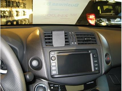 Brodit Auto-Halterung, Passive Halterung – für Toyota RAV4 11–12 (Europa) – Schwarz, Kunststoff (ABS)