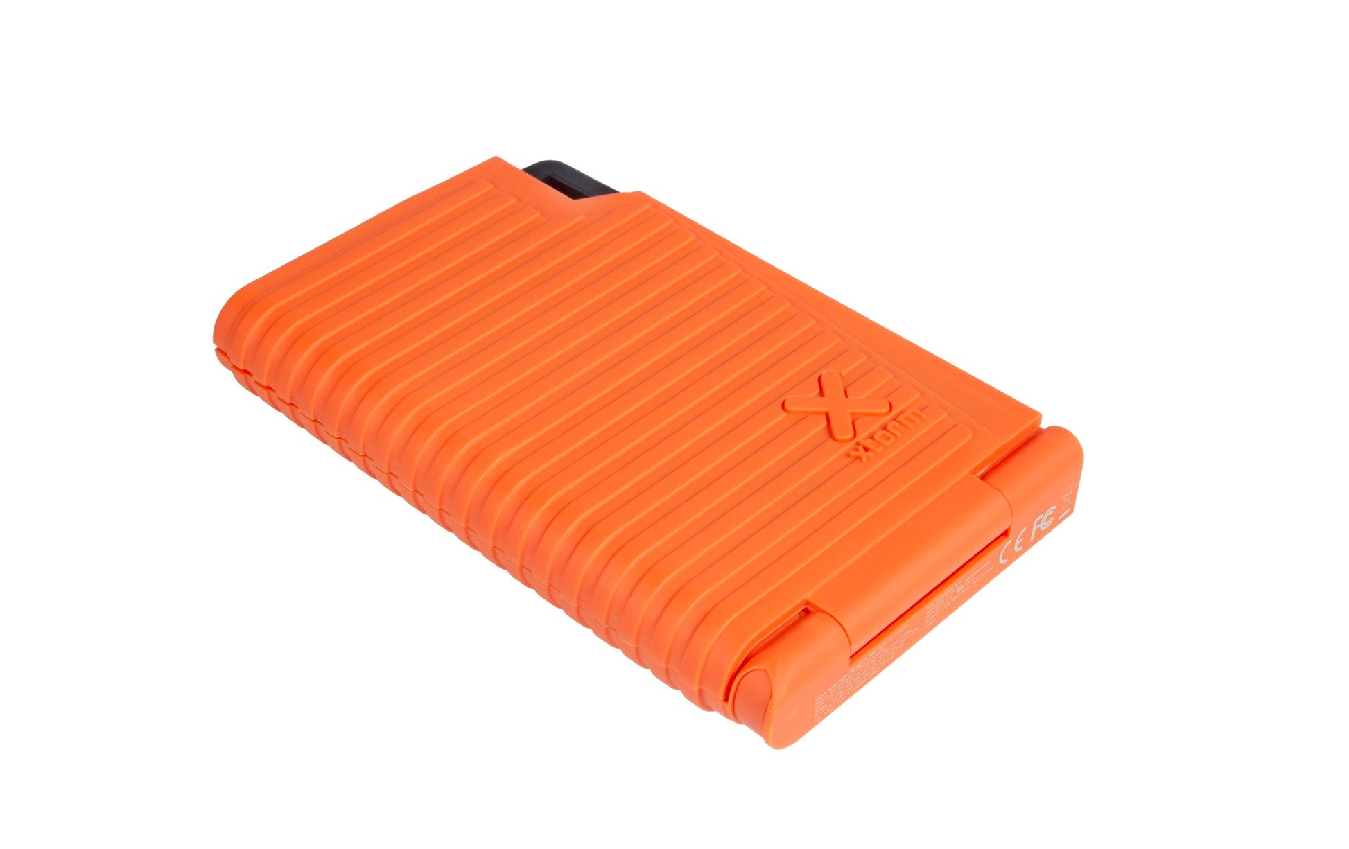 Xtorm Powerbank 10000 mAh, PD 20 W, 2× USB-A, 1× USB-C, mit Solarpanel, für Smartphones, Tablets, schwarz