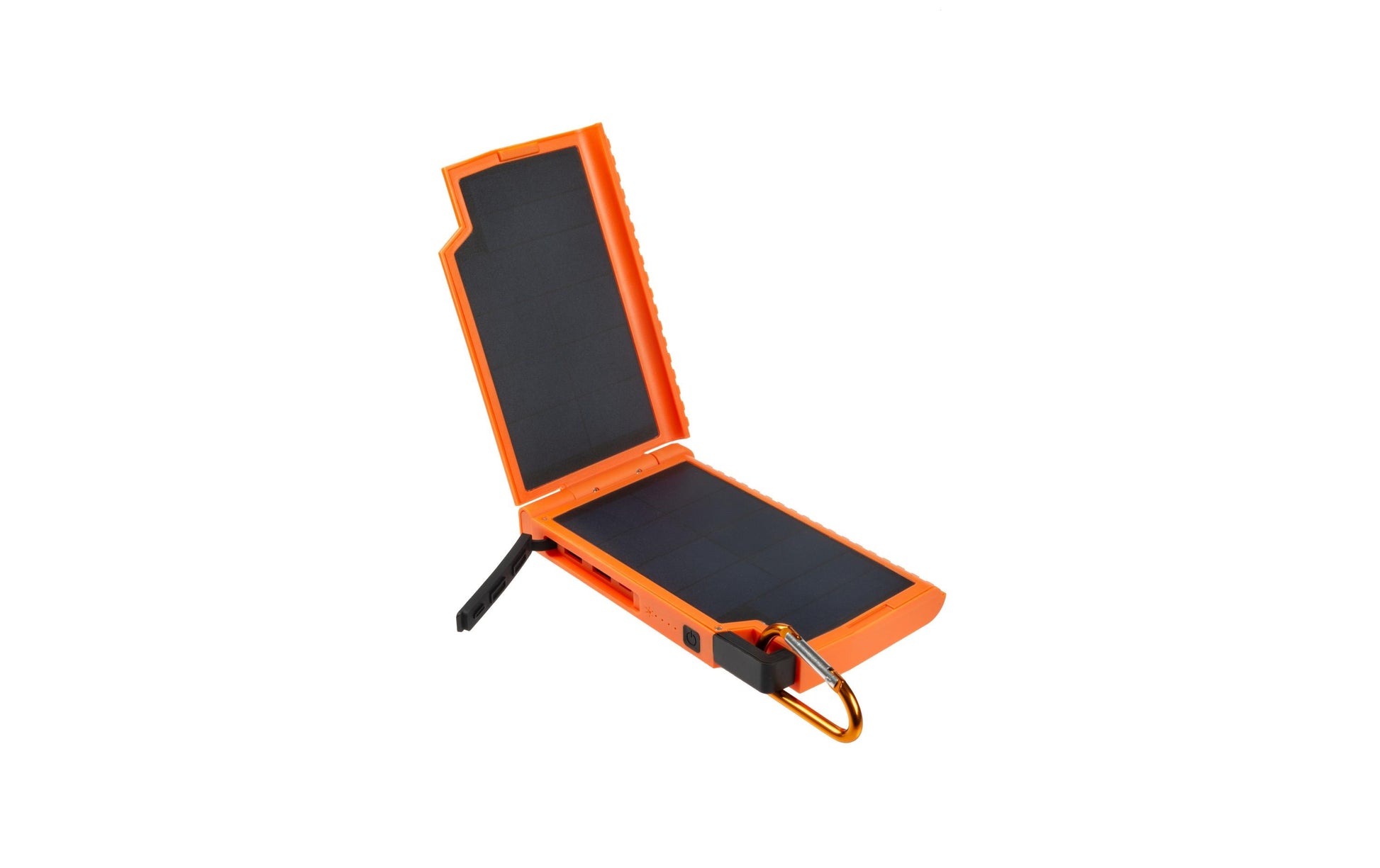 Xtorm Powerbank 10000 mAh, PD 20 W, 2× USB-A, 1× USB-C, mit Solarpanel, für Smartphones, Tablets, schwarz