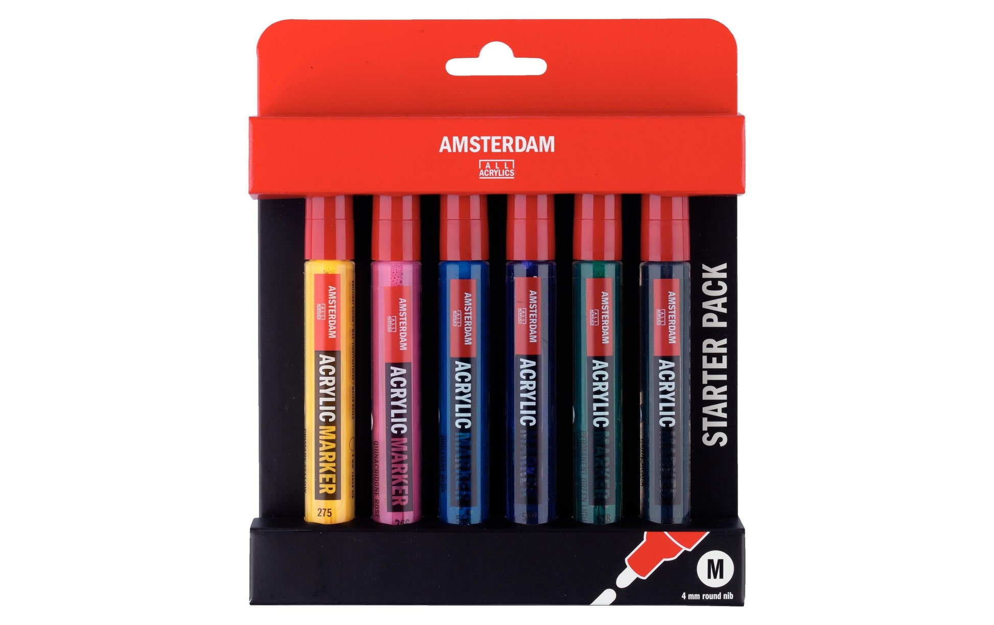 Royal Talens Permanent Marker – sortiert, 6er Pack