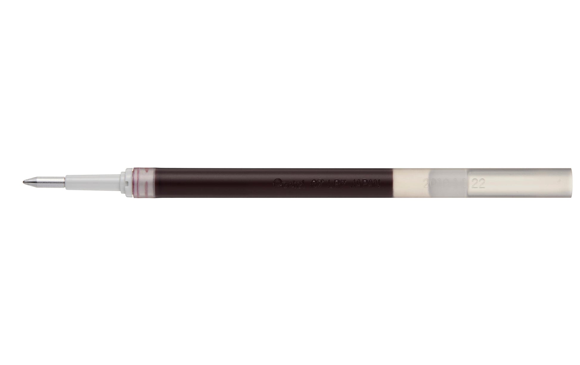 Pentel Rollerpatrone EnerGel – Burgund, 0,7 mm, geruchsarm