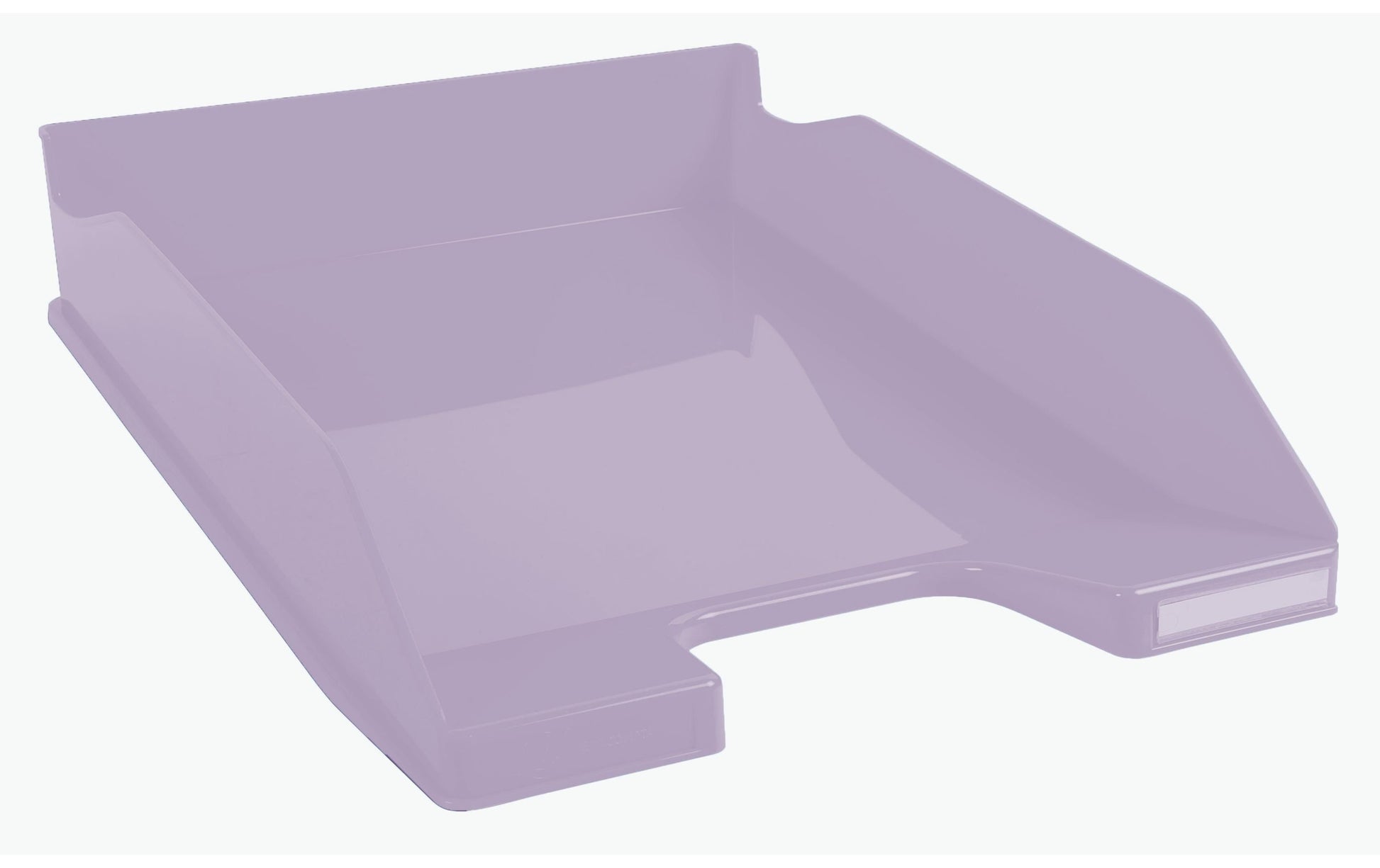 Exacompta Aquarel – Briefkorb für A4+, Polystyrol (PS), Malve, 255 × 65 × 347 mm