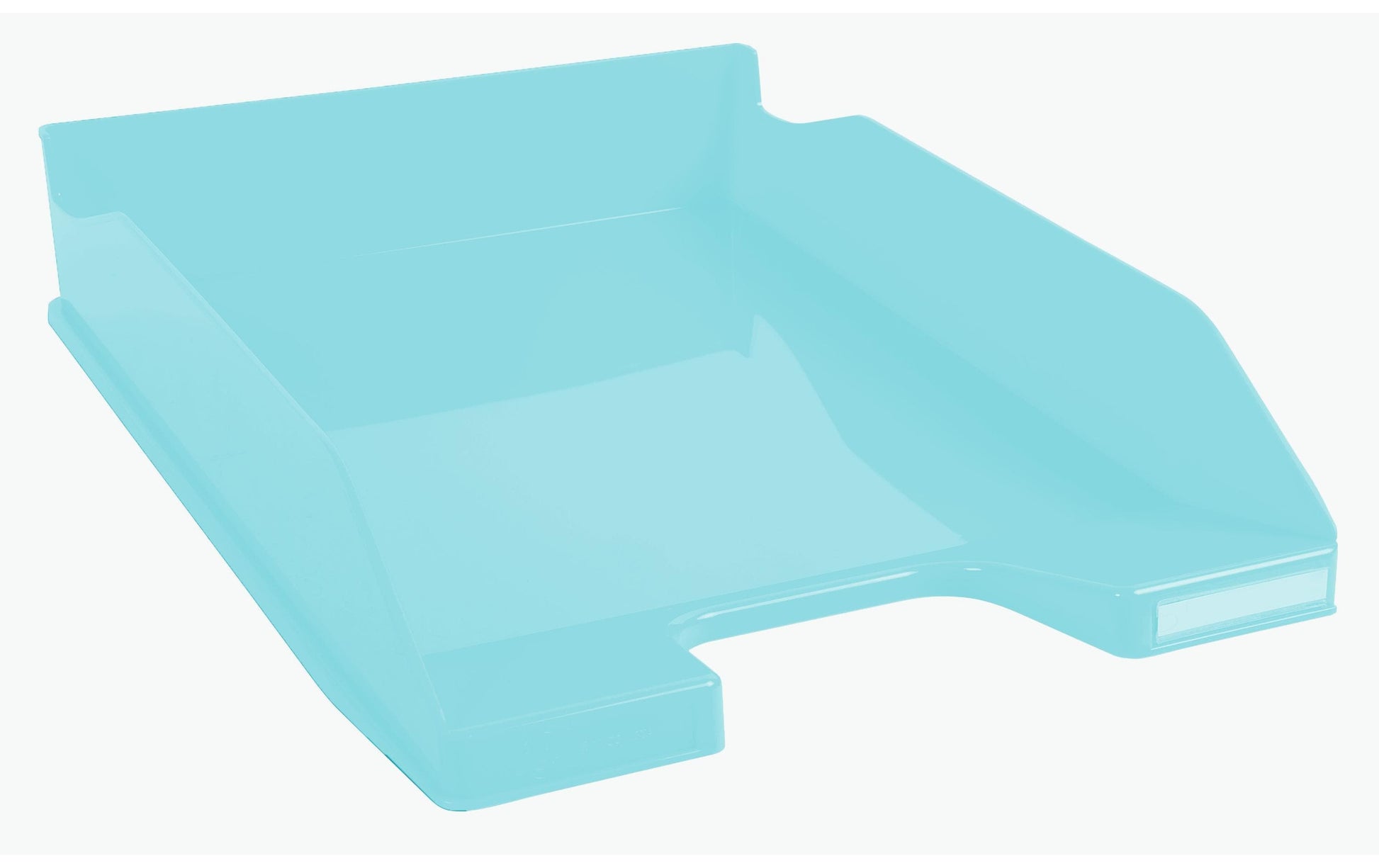 Exacompta Aquarel – Briefkorb für A4+, Polystyrol (PS), Grün, 255 × 65 × 347 mm