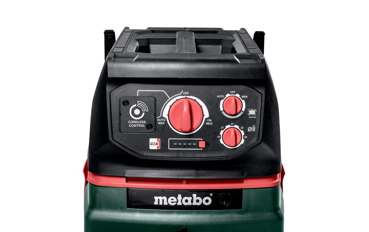 Metabo Absauganlage ASR 36-18 BL 25 M SC – 25 l, Akkubetrieb, Schlauch 4 m, 72 dB(A)