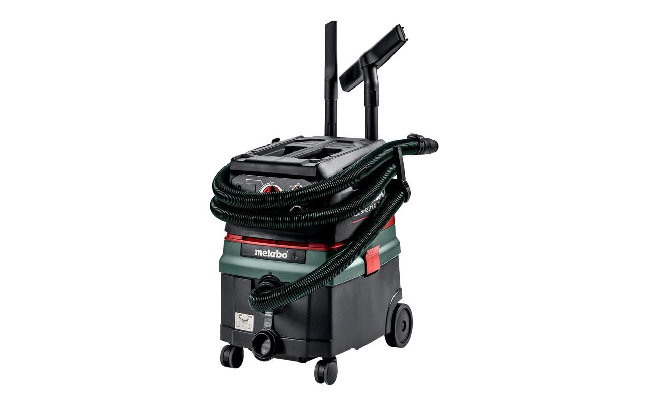 Metabo Absauganlage ASR 36-18 BL 25 M SC – 25 l, Akkubetrieb, Schlauch 4 m, 72 dB(A)