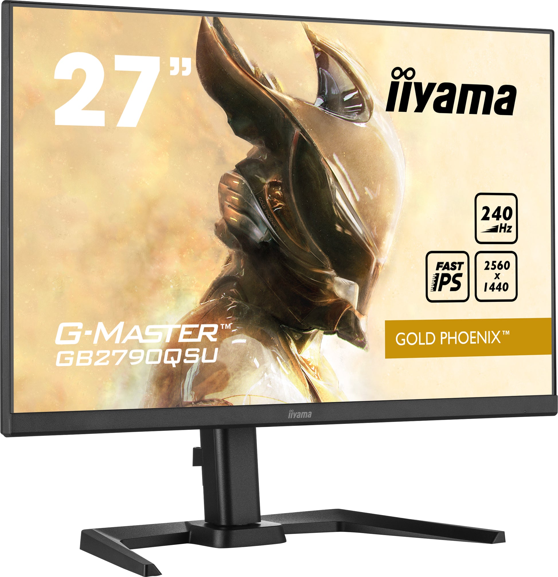 iiyama GB2790QSU-B5 – Monitor, 27" WQHD (2560 × 1440), IPS, 240 Hz, 400 cd/m²