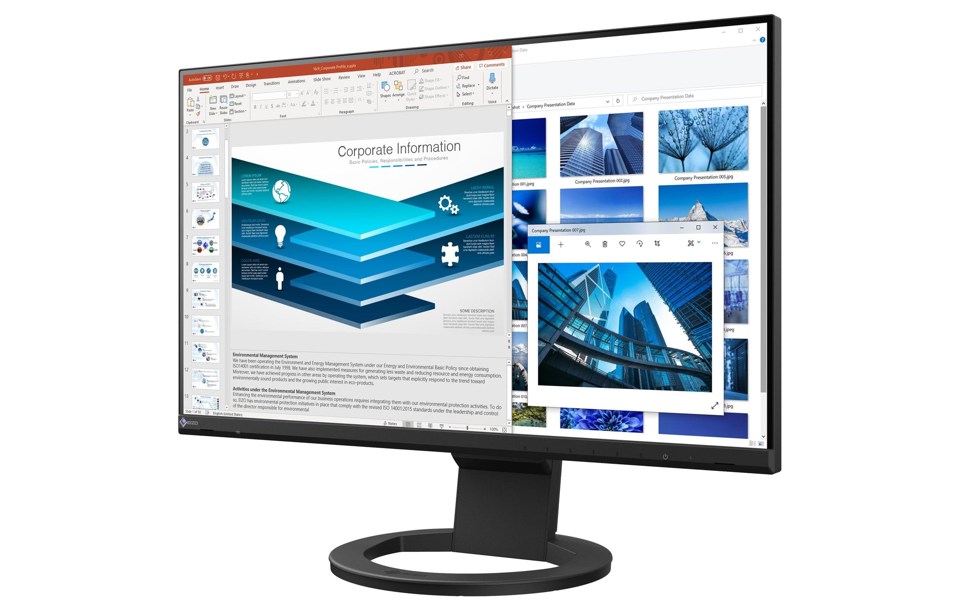 EIZO EV2480 Swiss Edition – Monitor, 23,8", 1920 × 1080 (Full HD), Schwarz