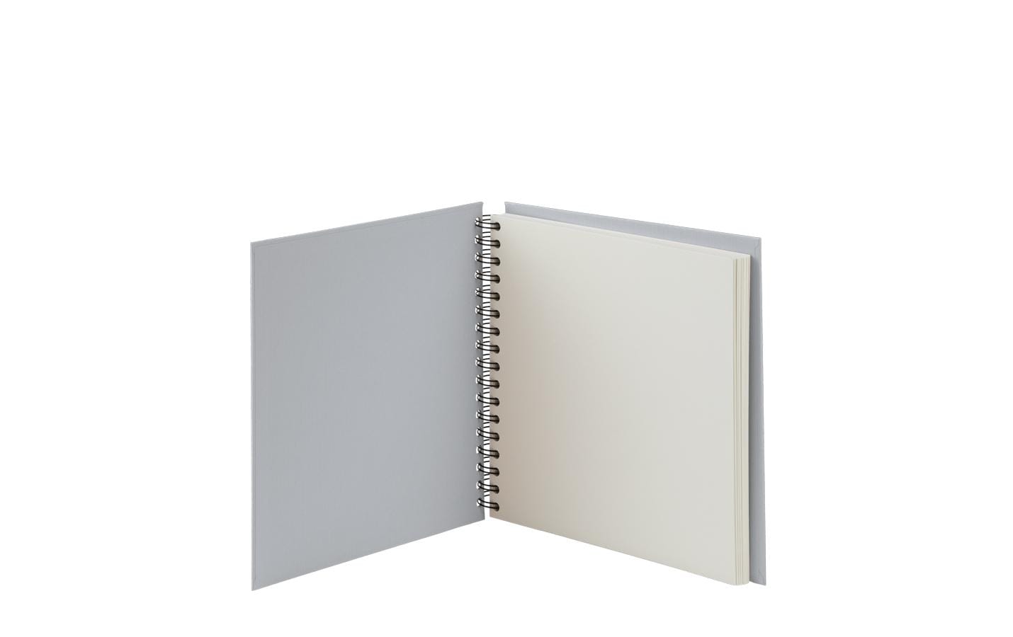 Rössler Fotoalbum – für 230 × 230 mm, grau, Karton