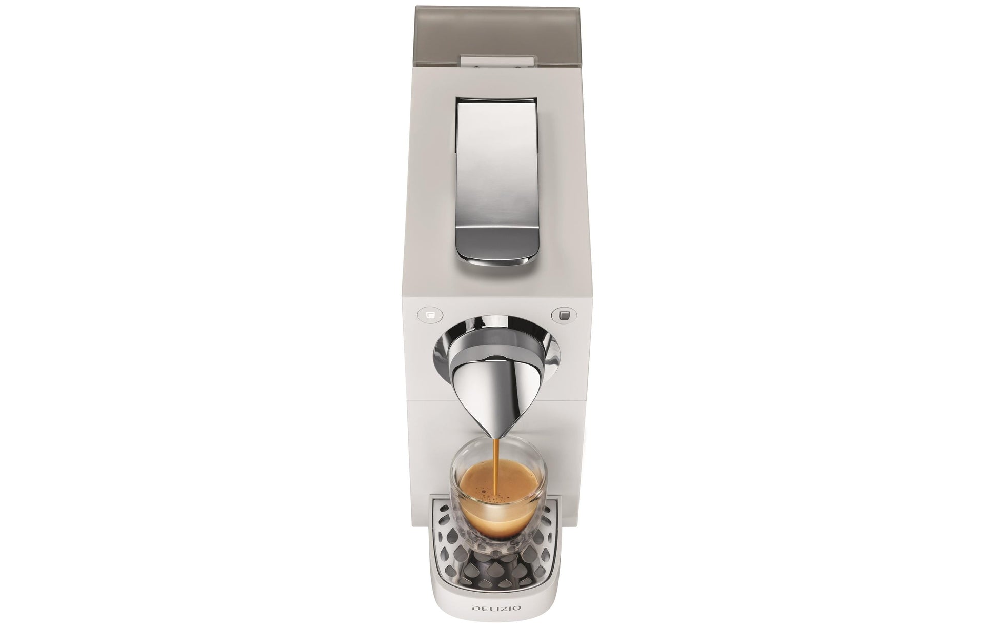Delizio Kapselmaschine – für Delizio-Kapseln, 19 bar, 1 l, Weiss