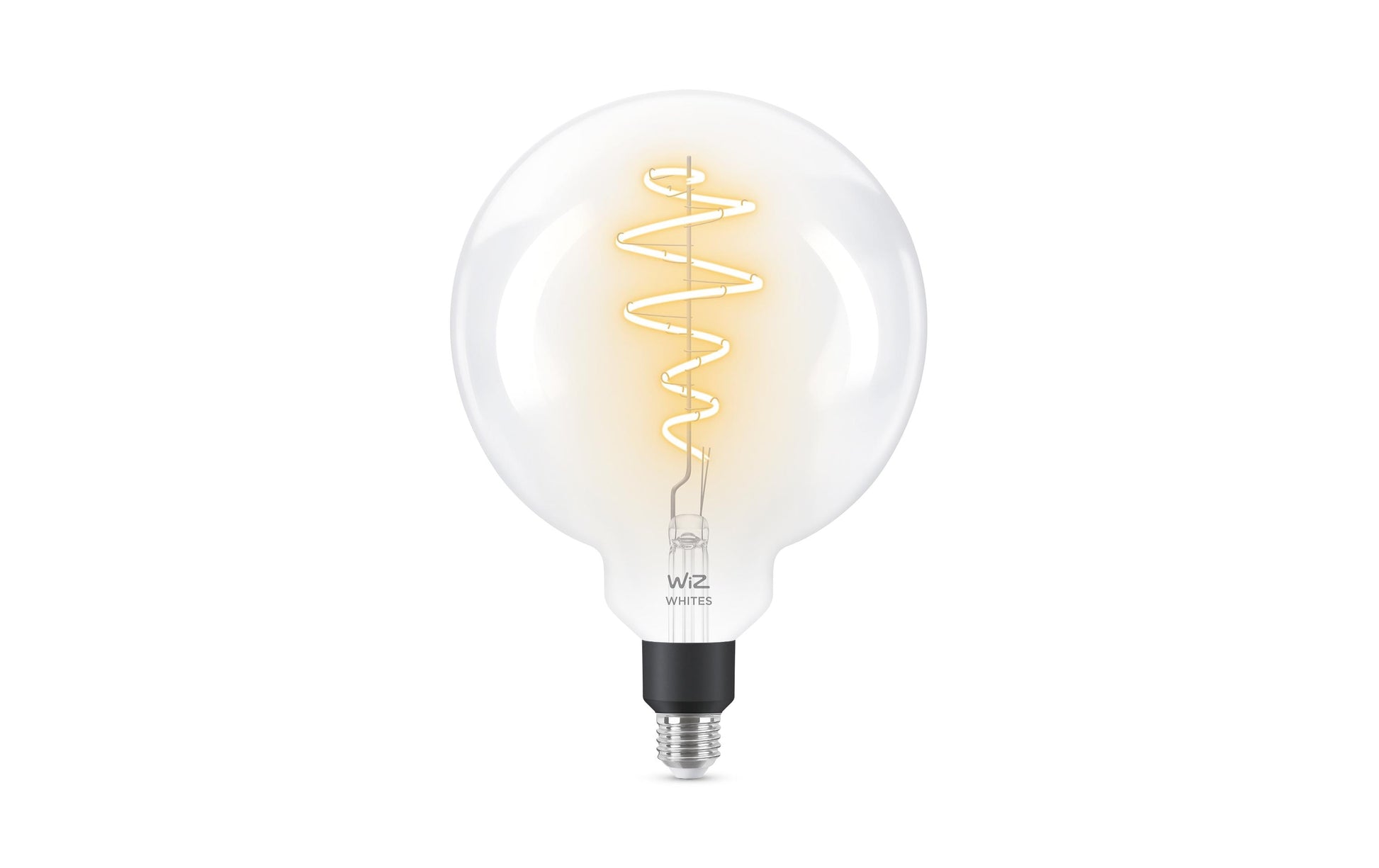 WiZ LED-Leuchtmittel G200 E27 – 6,7 W dimmbar, 470 lm, 2700–6500 K, für Matter und WLAN, klar
