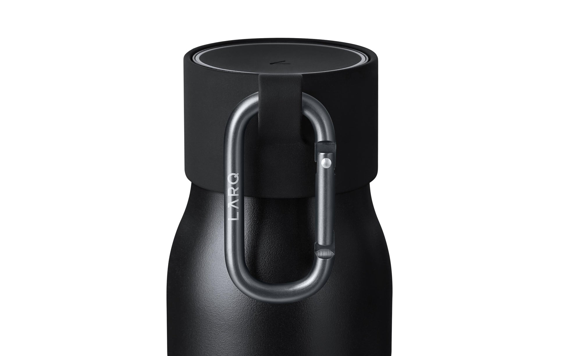 LARQ Active Loop Trinkflaschenhalter – Edelstahl, Silikon, Schwarz