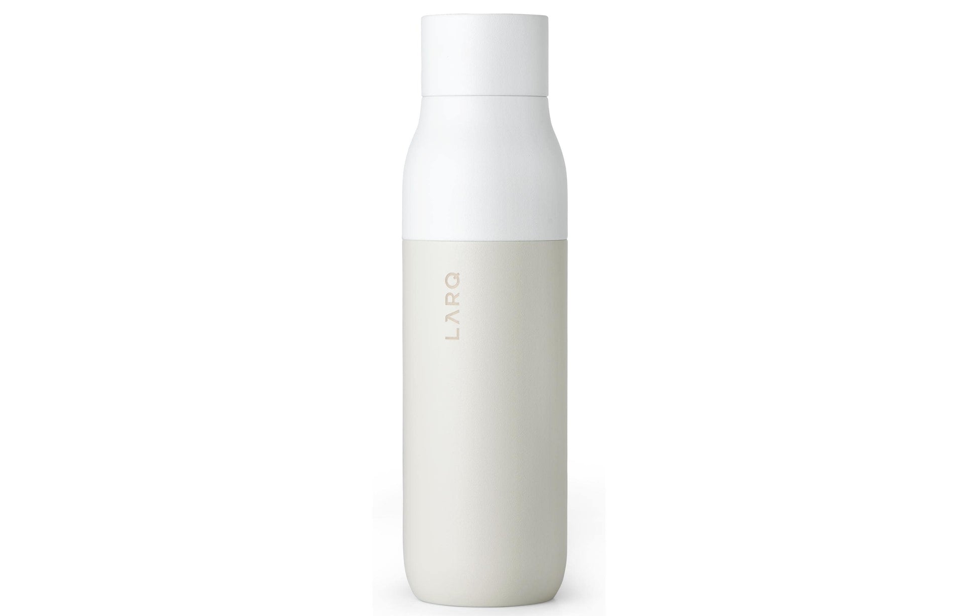 LARQ PureVis Isolierflasche 500 ml – doppelwandig 12 h heiss/24 h kalt, Edelstahl, Schraubdeckel