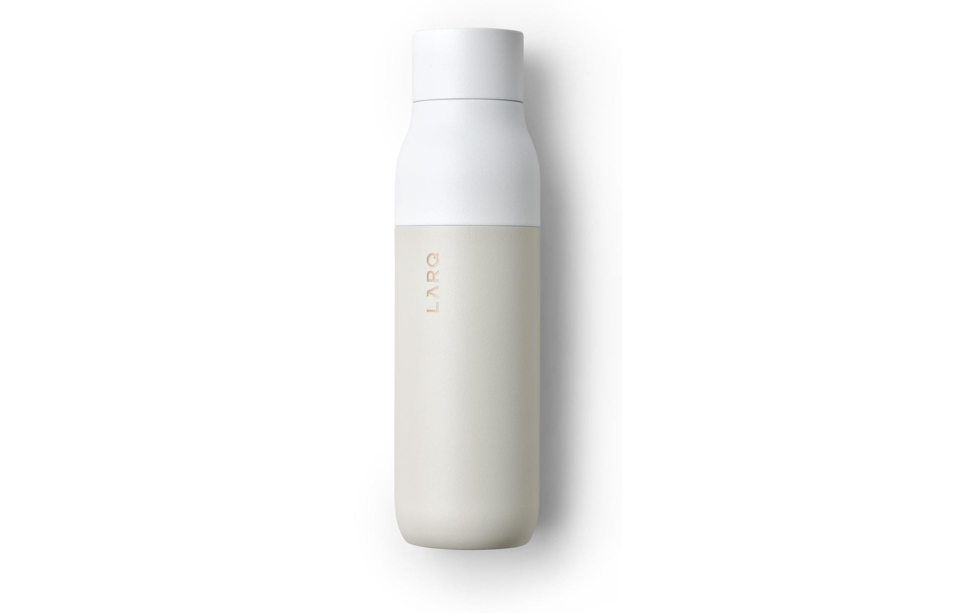 LARQ PureVis Isolierflasche 500 ml – doppelwandig 12 h heiss/24 h kalt, Edelstahl, Schraubdeckel