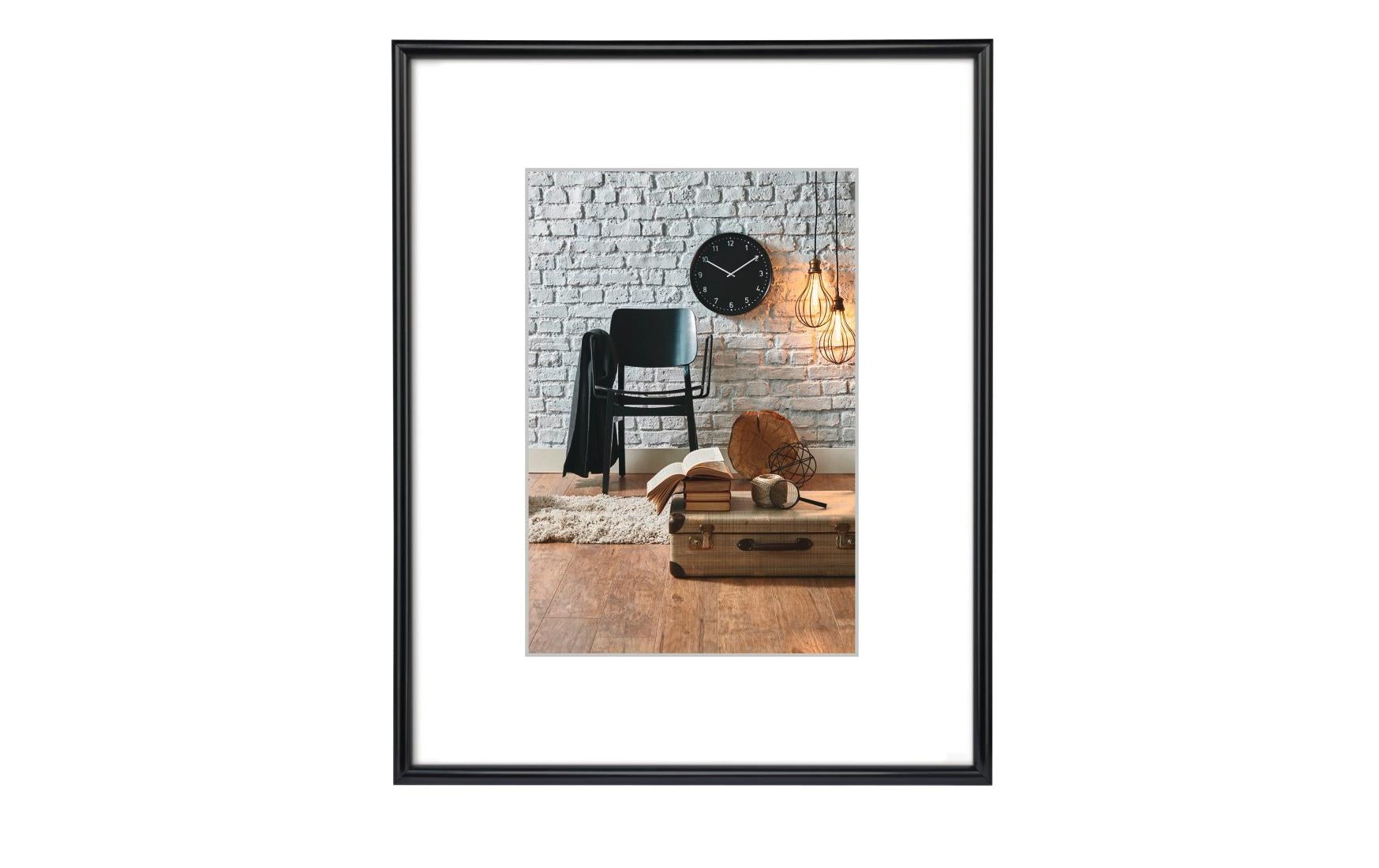 Hama Bilderrahmen – für 13 × 18 cm – Kunststoff, Schwarz