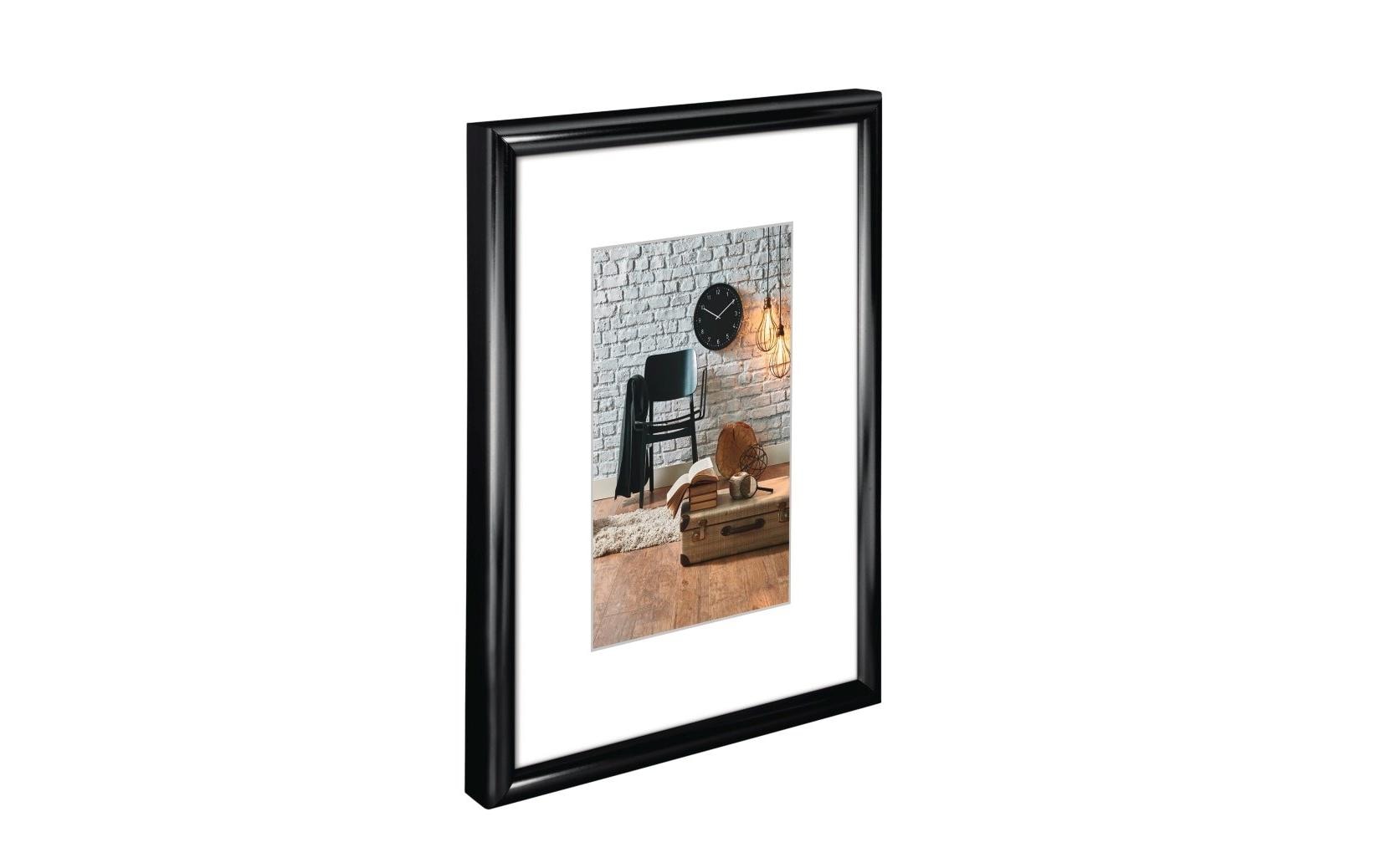 Hama Bilderrahmen – für 13 × 18 cm – Kunststoff, Schwarz