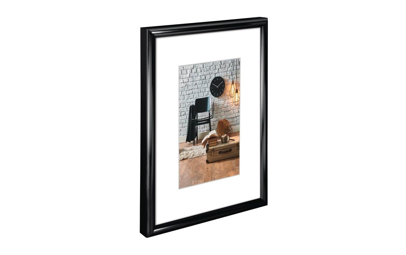 Hama Bilderrahmen – für 10 × 15 cm – Kunststoff, Schwarz