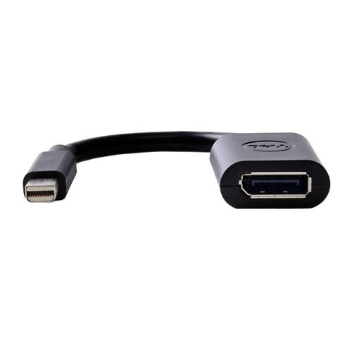 DELL 470-13627 Adapter Mini DisplayPort zu DisplayPort – 0,203 m, Schwarz