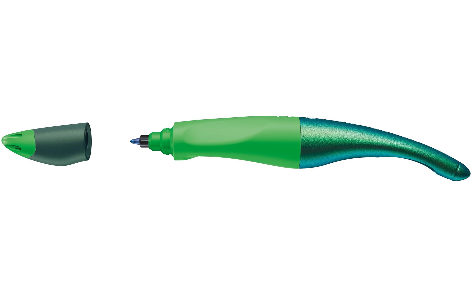 STABILO EASYoriginal Holograph – Tintenroller, 0,5 mm, Blau, Grün, für Rechtshänder