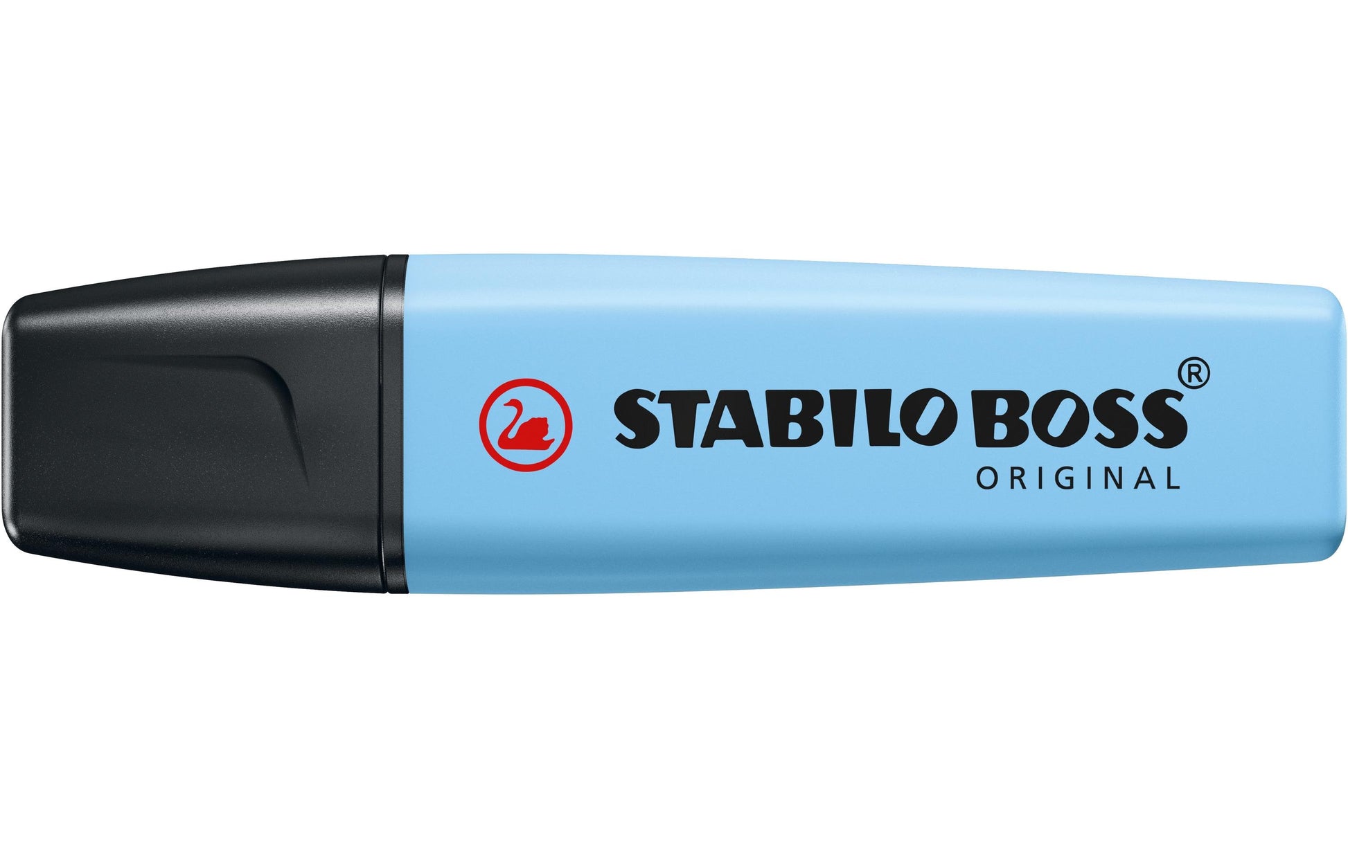 STABILO BOSS Original Textmarker Himmelblau – Keilspitze, 2–5 mm