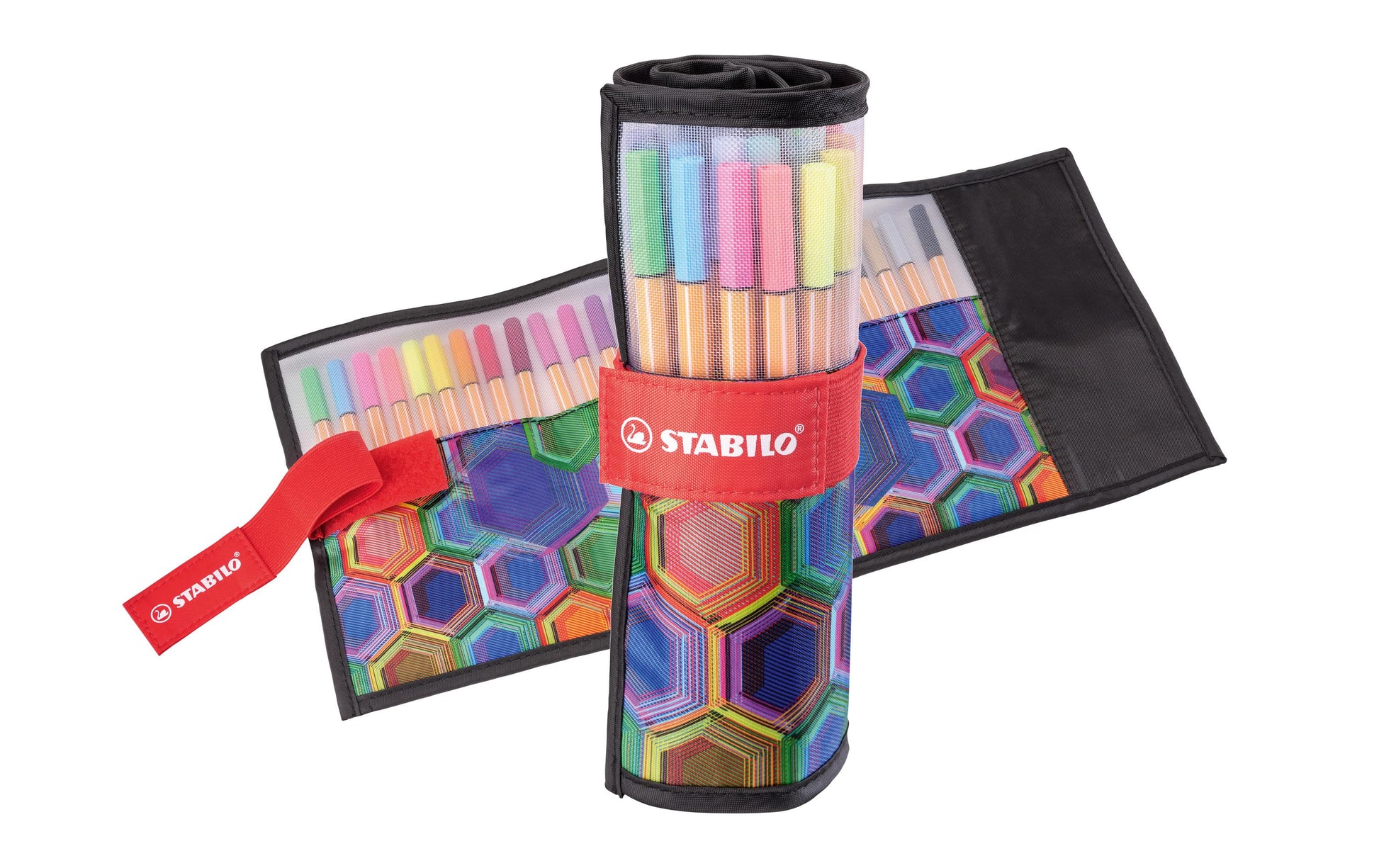 STABILO Fineliner – 25er-Set 0,4 mm – 25 Farben, sortiert