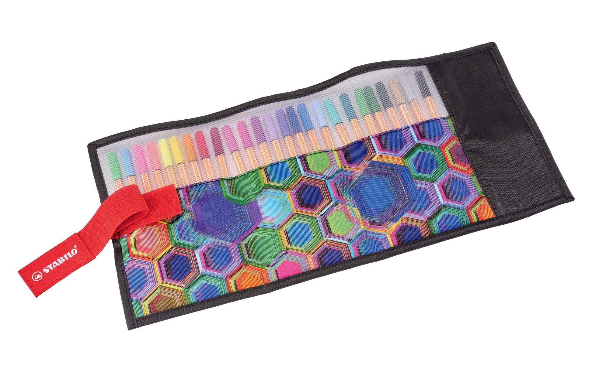 STABILO Fineliner – 25er-Set 0,4 mm – 25 Farben, sortiert