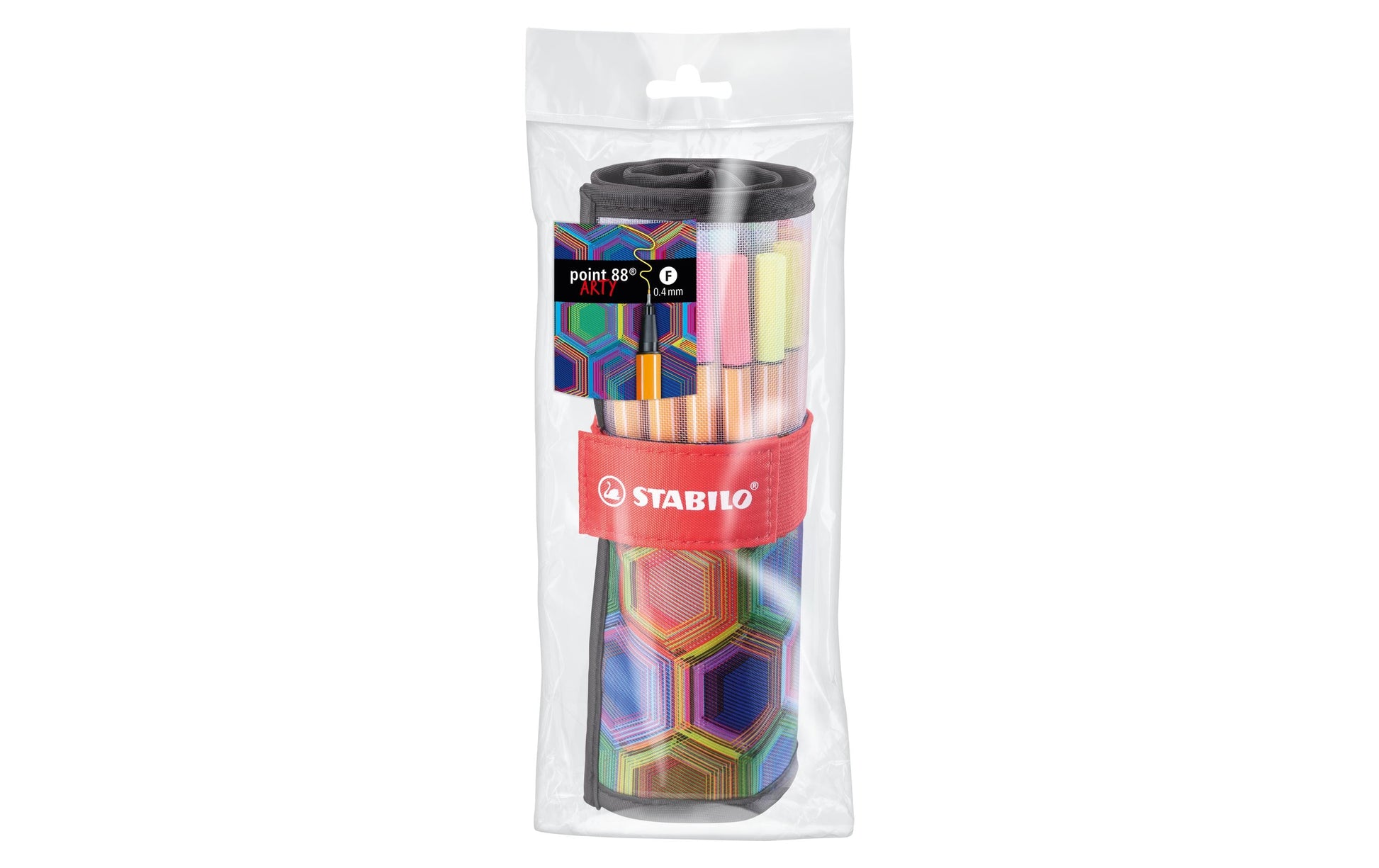 STABILO Fineliner – 25er-Set 0,4 mm – 25 Farben, sortiert