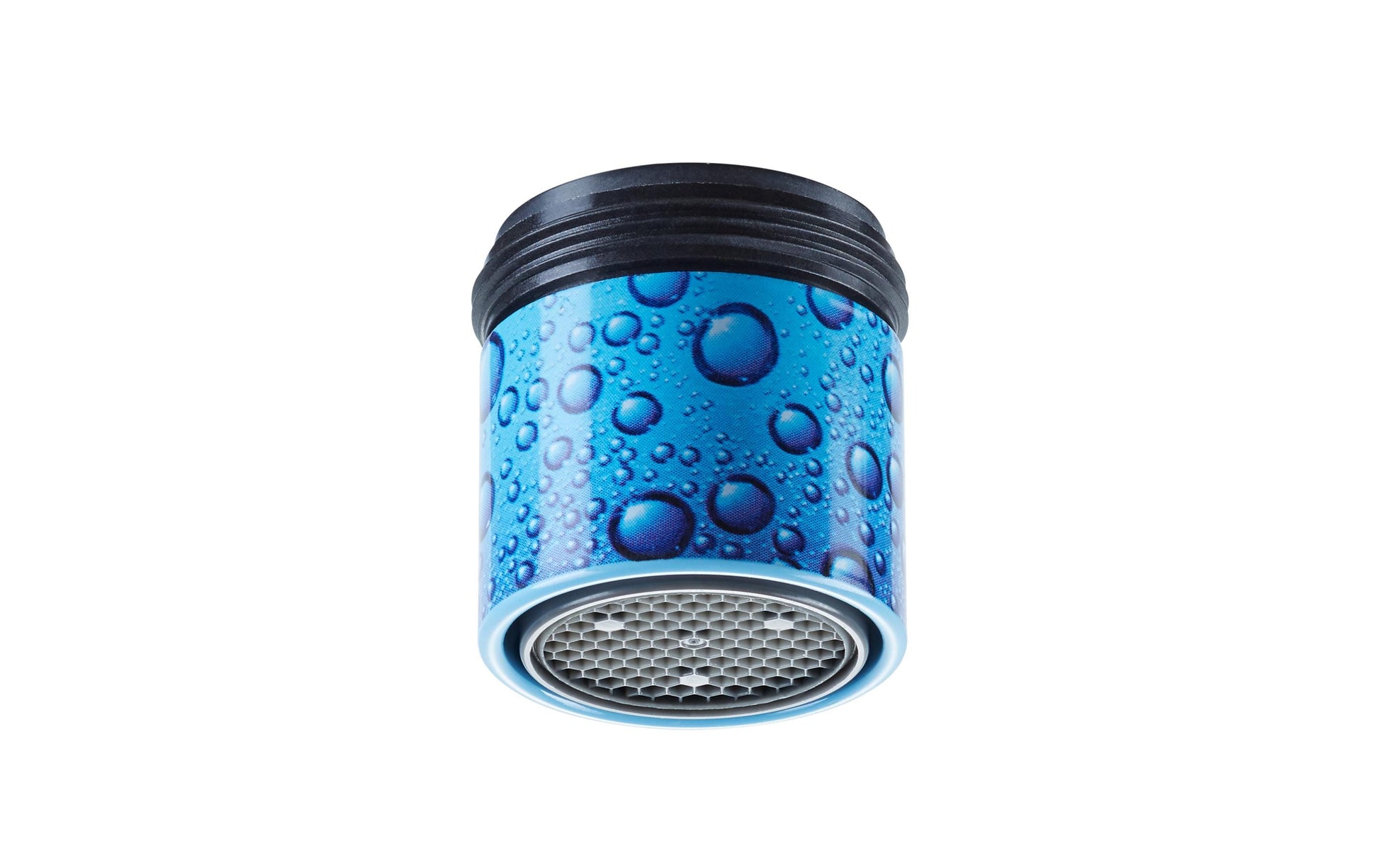 NEOPERL Armaturenbelüfter – 5 l/min, Kunststoff, für M22x1/M24x1, Schwarz/Blau