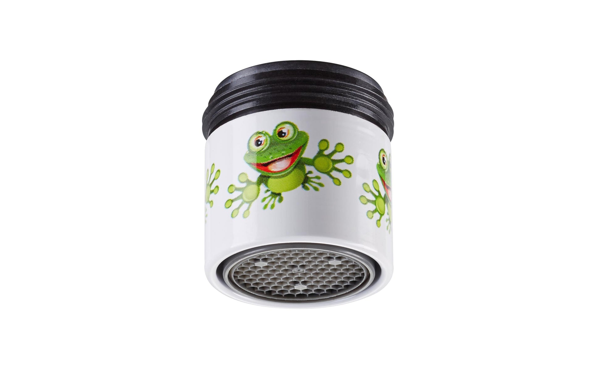 Neoperl Strahlregler PCA Frog – 5 l/min, Kunststoff, für M22x1/M24x1, Schwarz/Grün/Weiss